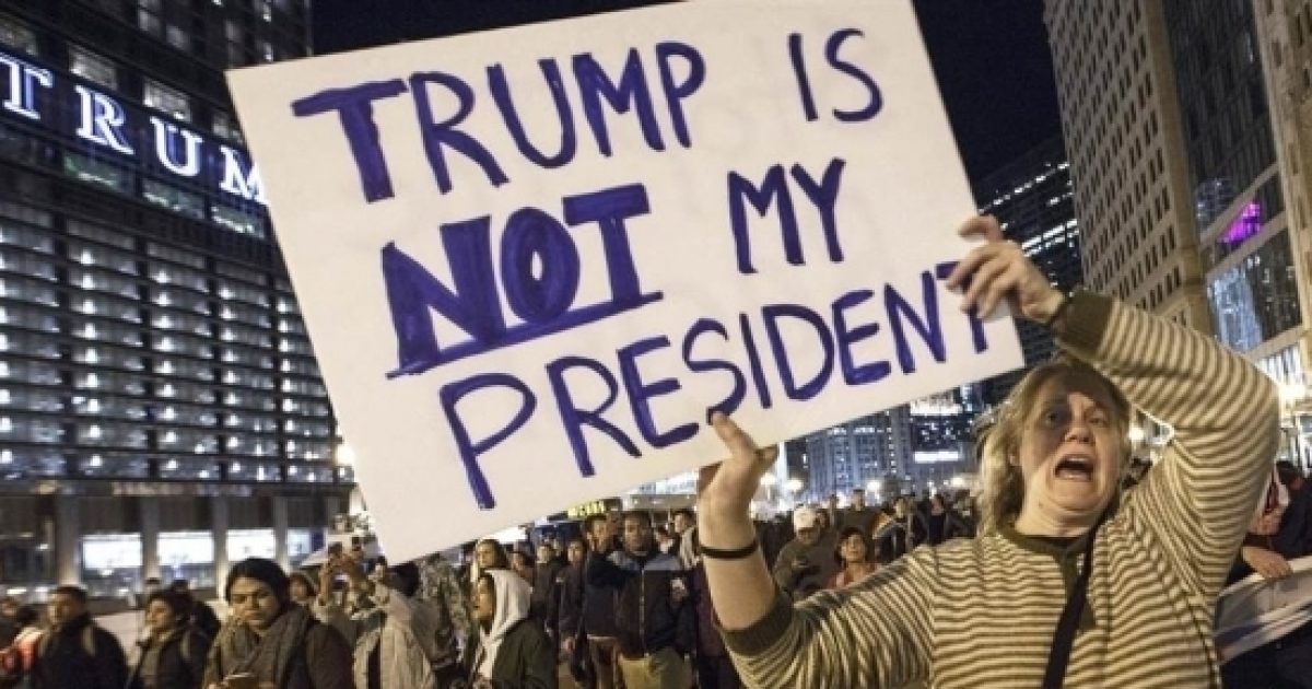 ‘Not My Presidents Day’ protests across the USA