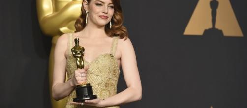 Emma Stone Best Actress "La La Land" wins Oscar at the 89th Academy Awards. / Photo via The Academy of Motion Pictures Arts and Sciences.