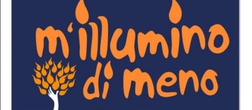 Logo dell'iniziativa "M'illumino di Meno" edizione 2017