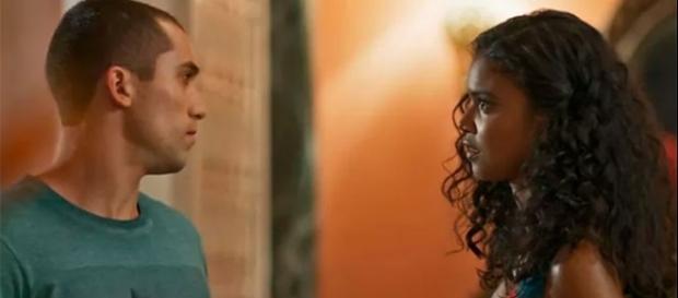 Giovane e Joana na novela 'Malhação' (Divulgação/Globo) Giovane e Joana na novela 'Malhação' (Divulgação/Globo)