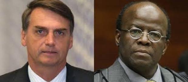 Jair Bolsonaro e Joaquim Barbosa Jair Bolsonaro e Joaquim Barbosa