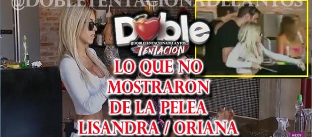 Lo que no mostraron por tv de la pelea Lo que no mostraron por tv de la pelea