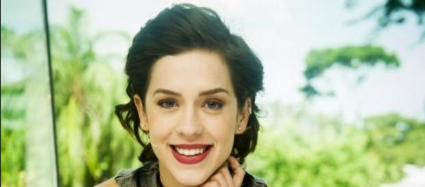 O sorriso da nova apresentadora O sorriso da nova apresentadora