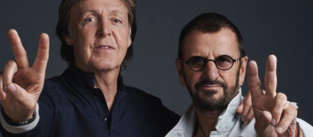 Paul McCartney et Ringo Starr réunis en studio Paul McCartney et Ringo Starr réunis en studio