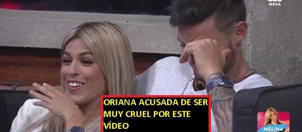 Vídeo de las imágenes que han provocado una lluvia de críticas a Oriana en Chile Vídeo de las imágenes que han provocado una lluvia de críticas a Oriana en Chile