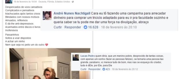 Whindersson Nunes dá exemplo em rede social Whindersson Nunes dá exemplo em rede social