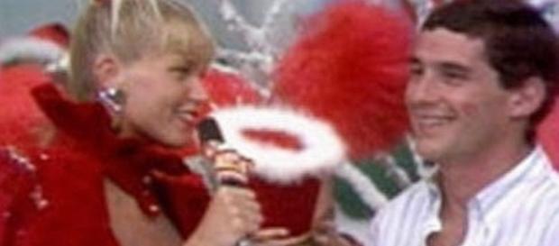 Xuxa sem querer previu o ano da morte de Ayrton Senna Xuxa sem querer previu o ano da morte de Ayrton Senna