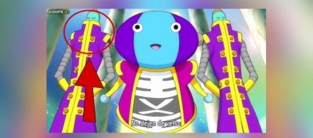 Zeno protegido por sus dos guardias. Zeno protegido por sus dos guardias.