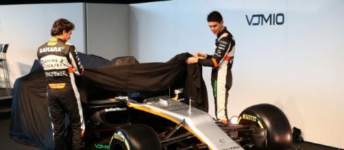 La presentazione della VJM10 a Silverstone