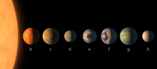 Non siamo i soli e neanche i più antichi: sono stati scoperti 1284 esopianeti, ma questo sistema solare appena 'trovato' è senza uguali. Foto: Nasa.