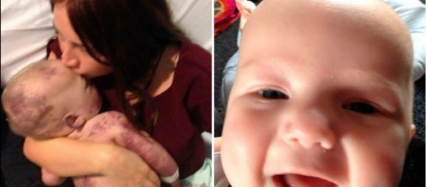 Bebê Harry morreu nos braços da mãe Bebê Harry morreu nos braços da mãe