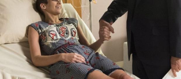 Letícia pede separação e novamente tem câncer Letícia pede separação e novamente tem câncer