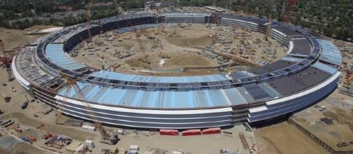 Apple's 'Spaceship' Apple Park HQ campus nearly complete, ready by April / Photo from 'Tech Times' - techtimes.com