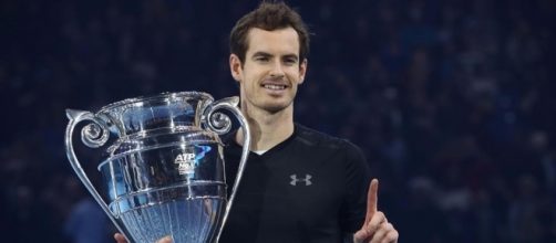 Andy Murray after clinching year end number 1. Sport Scribe - Home - sportscribe.ca (Taken from BN Library)