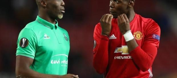 Duelo dos Irmãos Pogba, levando a melhor o francês do United. Duelo dos Irmãos Pogba, levando a melhor o francês do United.