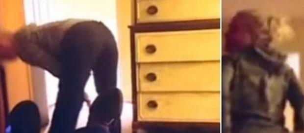 Jovem enfermeira é presa após fazer dança para homem centenário Jovem enfermeira é presa após fazer dança para homem centenário