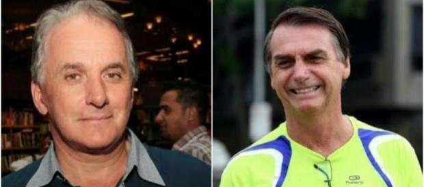 Otávio Mesquita e Jair Bolsonaro Otávio Mesquita e Jair Bolsonaro