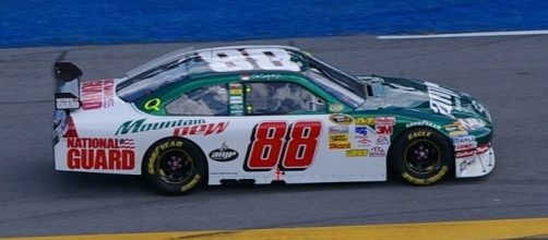 Dale Earnhardt Jr. is odds on favorite to win the 2017 Daytona 500 on Sunday. [Image via Flickr Creative Commons]