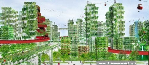 Living in a forest city could be a sustainable option soon / Photo via Stefano Boeri, https://www.stefanoboeriarchitetti.net/en/portfolios/forest-city