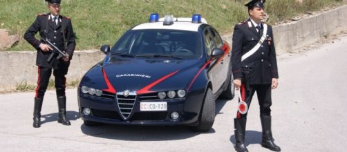 Un posto di blocco dei Carabinieri