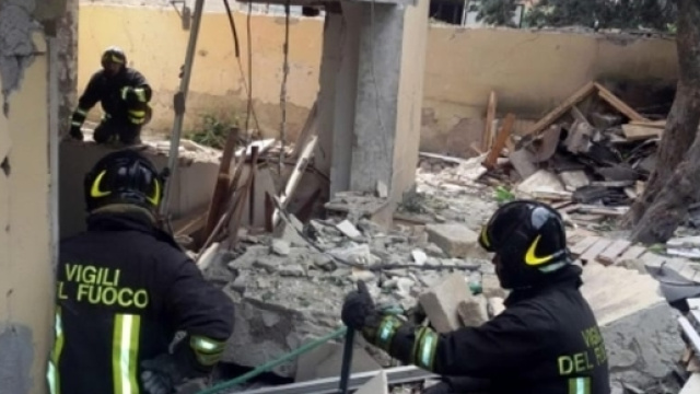 Catania, esplosa un intera palazzina