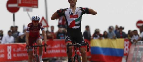 Alberto Rui Costa vince la terza tappa dell'Abu Dhabi Tour 2017