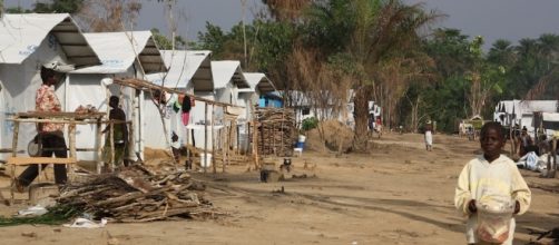 Bahn refugee camp, 50km from the Liberia - Wikipedia Free Use