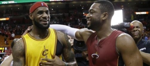 LeBron and Wade are the best of friends, but they'll put that to the side for Saturday night's game - the305.com