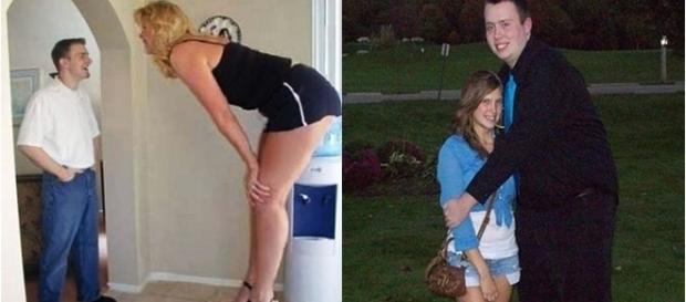 Eles dobram os joelhos sim, mas não para parecerem mais sexy, apenas para caberem na foto mesmo Eles dobram os joelhos sim, mas não para parecerem mais sexy, apenas para caberem na foto mesmo