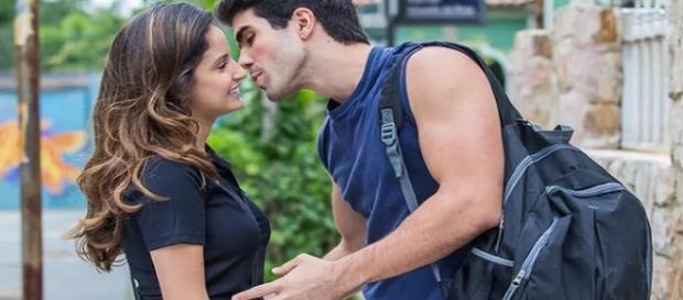 Nanda e Rômulo na novela 'Malhação' (Divulgação/Globo) Nanda e Rômulo na novela 'Malhação' (Divulgação/Globo)