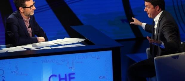 Renzi ospite a 'Che tempo che fa' - today.it Renzi ospite a 'Che tempo che fa' - today.it