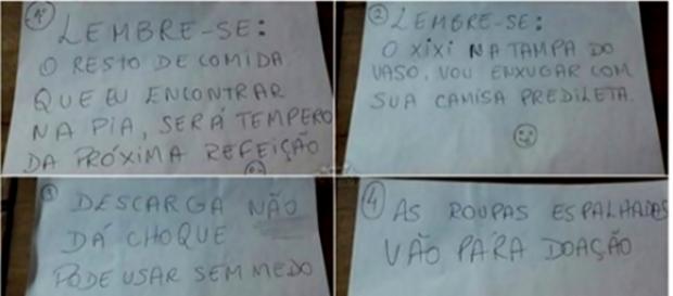 São 6 avisos que que mostram quais são as consequências. São 6 avisos que que mostram quais são as consequências.