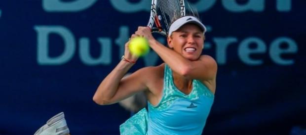 Wozniacki chases 26th WTA singles title as she takes on Elina Svitolina in the Dubai Open Final 2017 picture by dubaidutyfreetennischampionships.com Wozniacki chases 26th WTA singles title as she takes on Elina Svitolina in the Dubai Open Final 2017 picture by dubaidutyfreetennischampionships.com