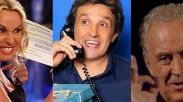 Alcuni dei conduttori colpiti dal tetto imposto agli stipendi Rai