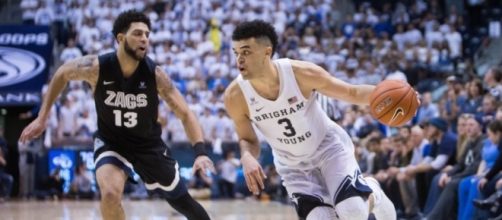 Brigham Young pulled off a stunning upset over undefeated Gonzaga on Saturday. [Image via Blasting News images library - byu.edu]