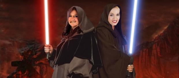 Aída se asemeja al canciller Palpatine tratando de convencer a Anakin Skywalker Aída se asemeja al canciller Palpatine tratando de convencer a Anakin Skywalker