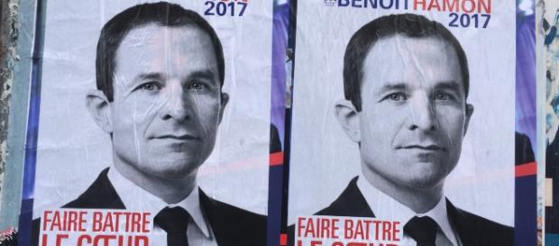 Benoît Hamon - affiche - CC BY Benoît Hamon - affiche - CC BY