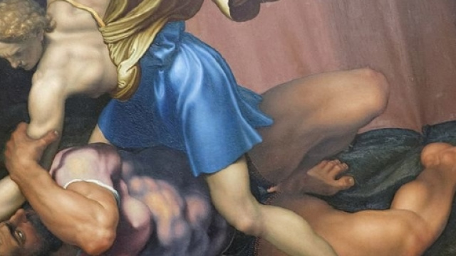 Davide e Golia di Daniele da Volterra