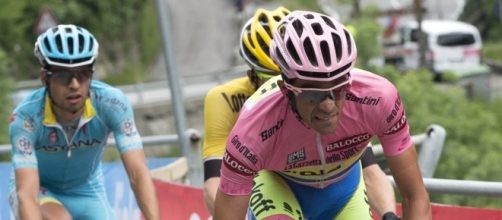 Alberto Contador al Giro 2015 - Foto Ansa-Peri