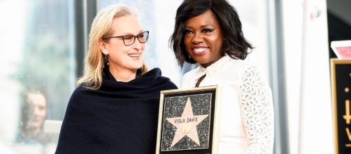 Davis and Streep at Davis' Walk of Fame induction ceremony ... - vanityfair.com (Taken from BN Library)