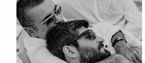 George Michael e Fadi Fawaz (dal profilo twitter di Fadi)