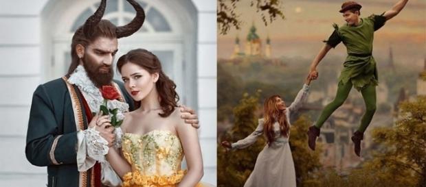 Fotógrafa recria cenas famosos de alguns contos de fadas Fotógrafa recria cenas famosos de alguns contos de fadas