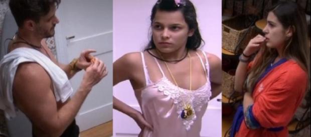 Marcos chama Vivian para conversa e Emilly não gosta Marcos chama Vivian para conversa e Emilly não gosta