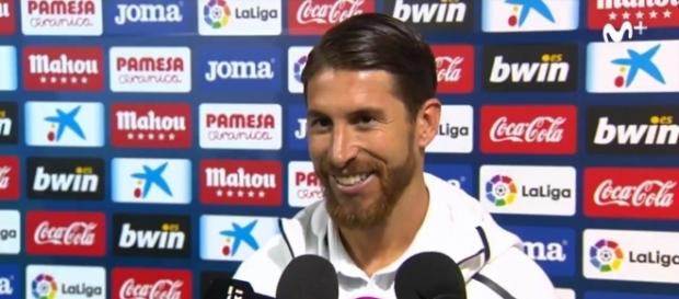 Sergio Ramos après la remontada du Real Madrid Sergio Ramos après la remontada du Real Madrid
