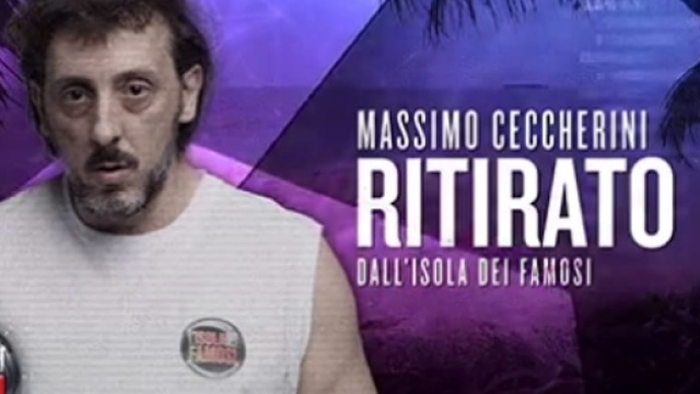 Isola dei Famosi 2017: Ceccherini ha spiegato perché si è ritirato.