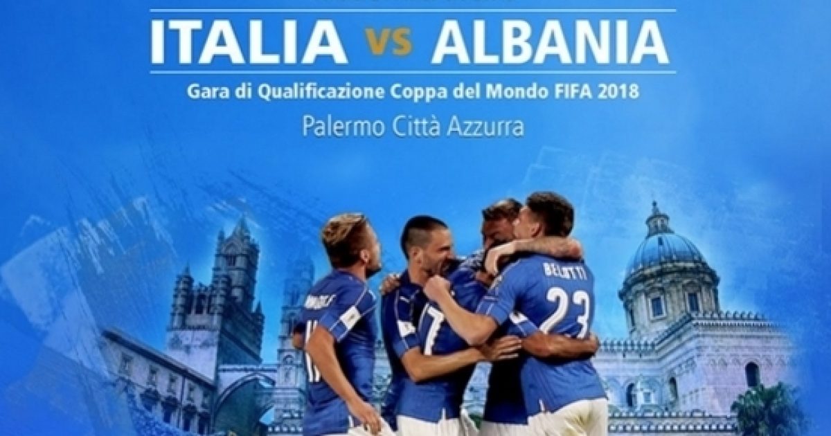 Biglietti ItaliaAlbania a Palermo, qualificazioni Mondiali prezzi