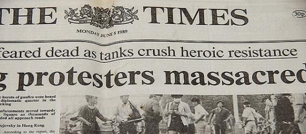 How news is reported is important, The Times 1989 protesters massacred (source: pixabay) How news is reported is important, The Times 1989 protesters massacred (source: pixabay)