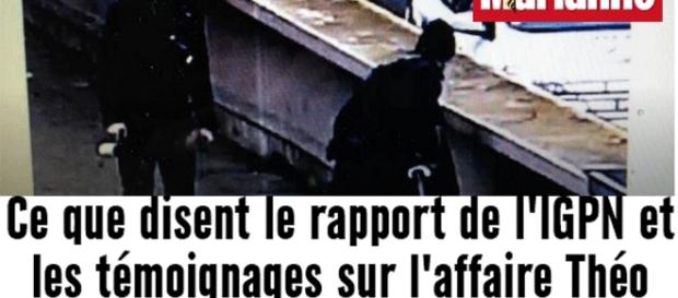 Marianne s'est procuré le rapport de l'IGPN sur l'affaire Théo. De quoi abonder les propos de Marine Le Pen et du Front national Marianne s'est procuré le rapport de l'IGPN sur l'affaire Théo. De quoi abonder les propos de Marine Le Pen et du Front national