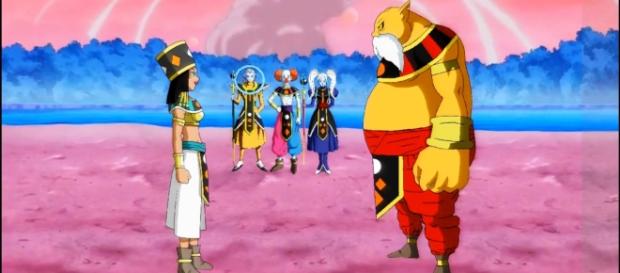 Toppo se enfrenta aun dios destructor Toppo se enfrenta aun dios destructor