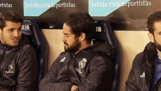 Isco et Morata sur le banc du Real Madrid